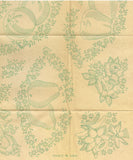 1930s Vintage Superior Embroidery Transfer 162 Uncut Classic Veggie Tea Towels - Vintage4me2