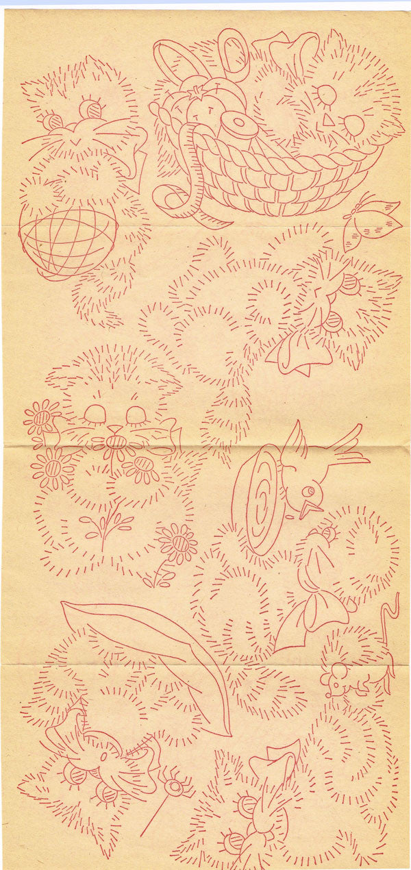 Weldon's Nursery 001  Vintage embroidery transfers, Embroidery patterns,  Embroidery patterns vintage