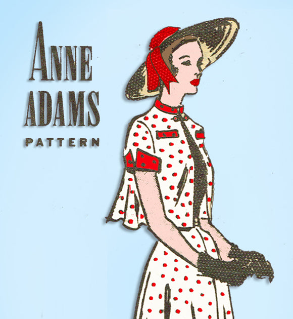 1950s Original Vintage Anne Adams Sewing Pattern 4702 Misses Bolero Suit Sz 34 B