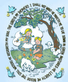 1940s Alice Brooks Embroidery Transfer 7144 Uncut Lord is My Shephard Sampler - Vintage4me2