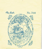 1940s Alice Brooks Embroidery Transfer 7144 Uncut Lord is My Shephard Sampler - Vintage4me2