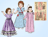 1940s Vintage Advance Sewing Pattern 2616 18 Inch Shirley Temple Doll Clothes