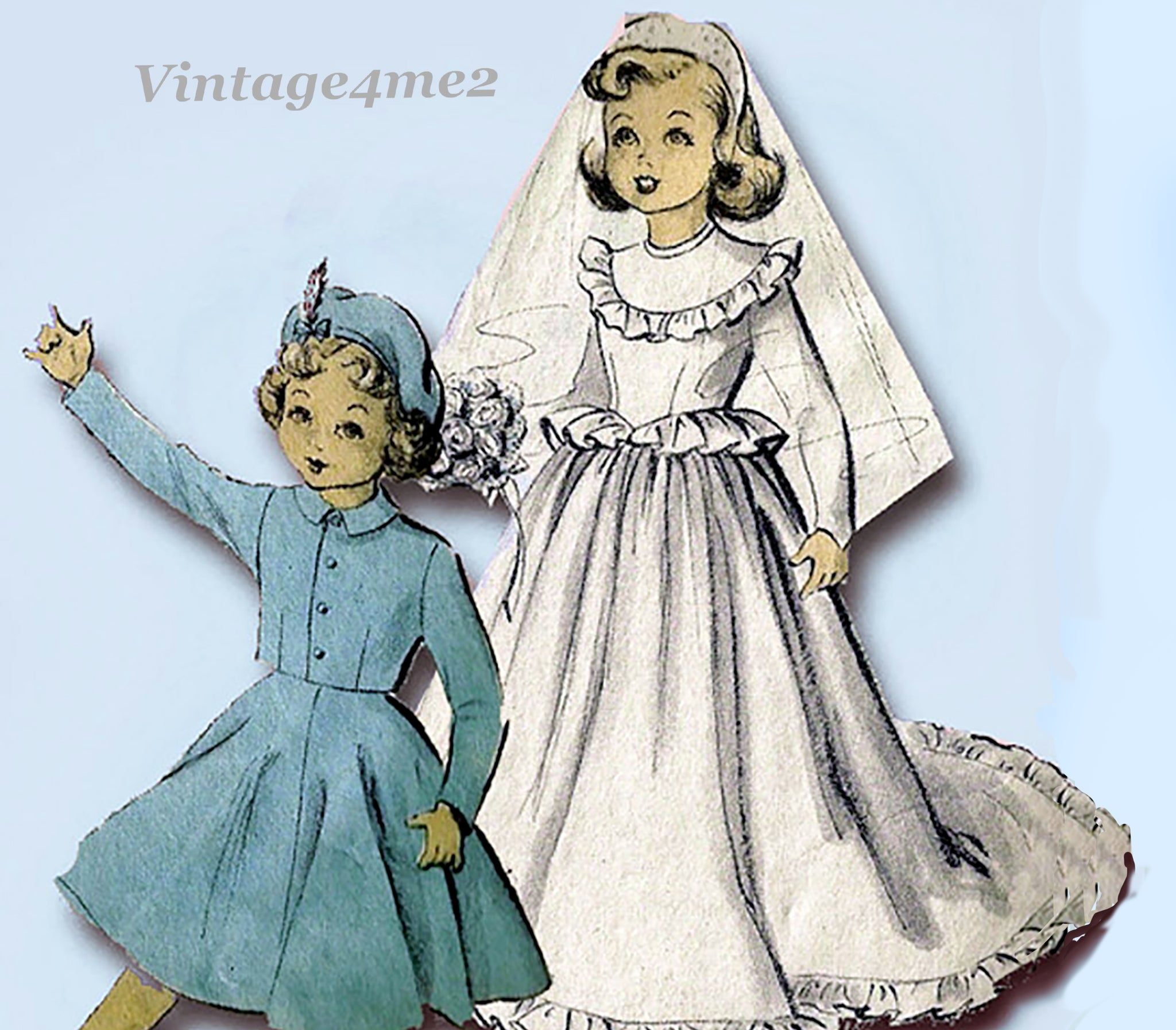 Child's Doll, Alice in Wonderland Doll, 1940s Vintage Sewing Pattern –  Vintage Sewing Pattern Company