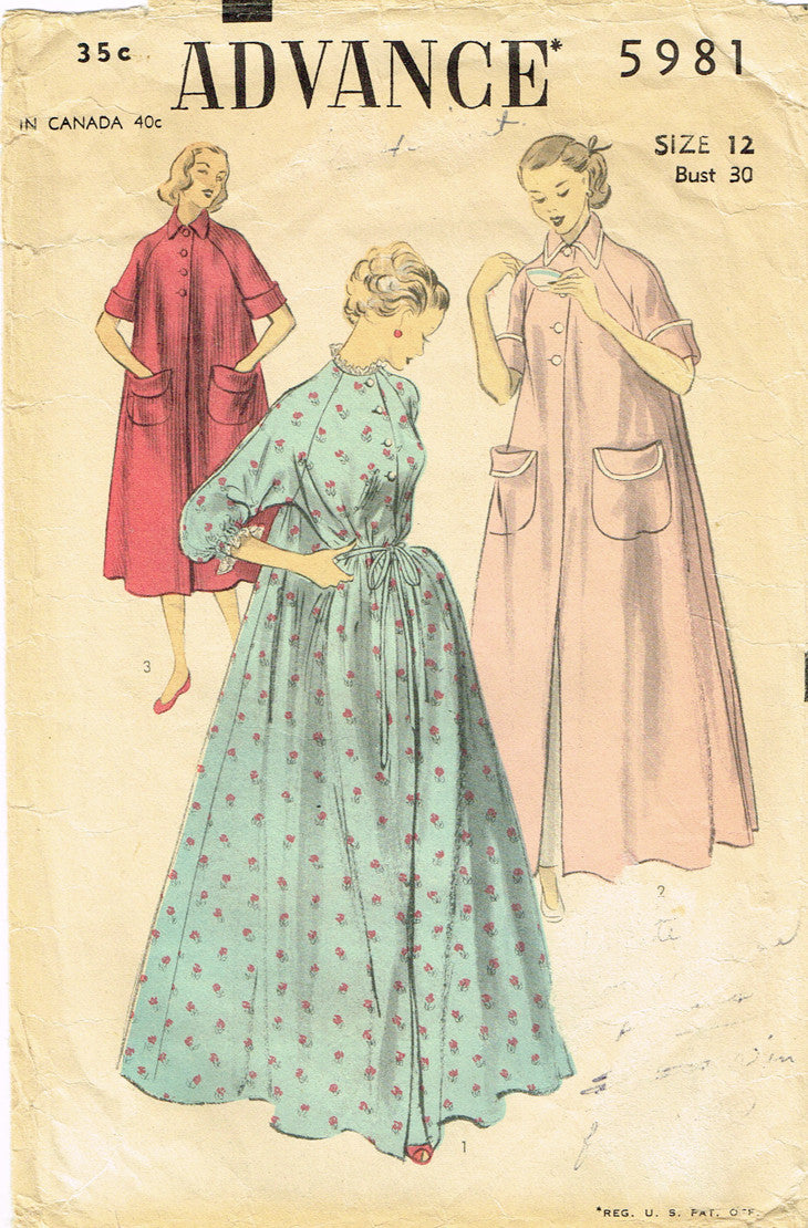 Vintage Sewing PATTERN, Advance 2125, 1930s Womens and Misses Set of 2024 Blouses