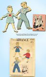 1950s Vintage Advance Sewing Pattern 6905 Toddler Boys Hansel Costume Suit Sz 2