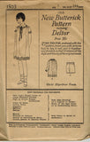 1920s VTG Butterick Sewing Pattern 1503 Uncut Little Girls Bloomer Dress Size 7