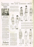 1920s Vintage Butterick Sewing Pattern 1981 Uncut Girls Flapper Dress Sz 10 27B