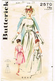 1960s Vintage Butterick Sewing Pattern 2570 Misses Wedding Dress Size 31 Bust