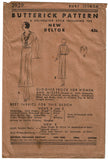 Butterick 3939: 1930s Rare Uncut Misses Dress Sz 38 Bust Vintage Sewing Pattern