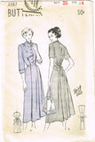 1940s Vintage Butterick Sewing Pattern 4667 Easy Misses Maternity Dress Size 32B - Vintage4me2