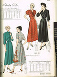 1940s Vintage Butterick Sewing Pattern 4667 Easy Misses Maternity Dress Size 32B - Vintage4me2