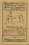 1920s Vintage Butterick Sewing Pattern 5380 Misses Raglan Nightgown Sz 36 Bust