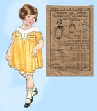 Butterick 5633: 1920s Cute Toddler Girls Bloomer Dress Sz4 Vintage Sewing Pattern