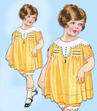 Butterick 5633: 1920s Cute Toddler Girls Bloomer Dress Sz4 Vintage Sewing Pattern