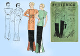 Butterick 5911: 1930s Misses Evening Gown & Tunic Sz 33B Vintage Sewing Pattern