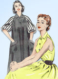 1950s Vintage Butterick Sewing Pattern 6748 Easy Raglan Sleeve Dress Size 36 B