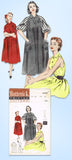 1950s Vintage Butterick Sewing Pattern 6748 Easy Raglan Sleeve Dress Size 36 B