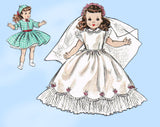 1950s Vintage Butterick Sewing Pattern 6759 Uncut 21 Inch Doll Clothes