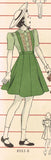 1930s Vintage Butterick Sewing Pattern 8553 Girls Pantie Blouse & Jumper Size 10