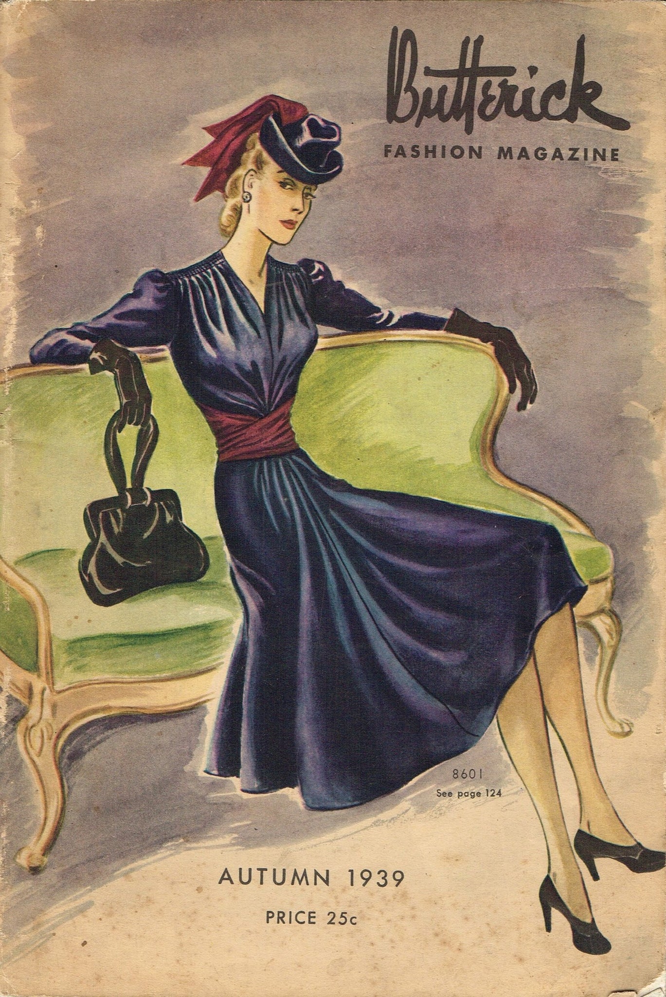 1930s Vintage Butterick Fashion Magazine Pattern Quarterly Catalog