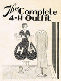 1930s Vintage 4H Extension USDA Booklet The Complete 4H Outfit ORIGINAL