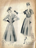 1940s Rare Fashion Service Mail Order Sewing Pattern 42 Page Catalog 1948