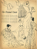 1940s Rare Fashion Service Mail Order Sewing Pattern 42 Page Catalog 1948