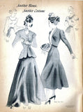 1940s Rare Fashion Service Mail Order Sewing Pattern 42 Page Catalog 1948