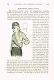 1920s Mary Brooks Picken Woman's Institute Sewing Book 14 B-3 Lingerie Blouses - Vintage4me2