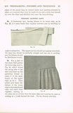 1920s Woman's Institute Sewing Book 413-2 Dressmaking Finishes & Trimming