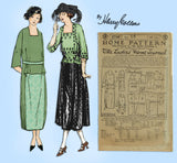 Ladies Home Journal 2746: 1920s Uncut Designer Dress 34B Vintage Sewing Pattern