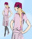 Ladies Home Journal 2975: 1920s Uncut Girls Flapper Dress Sz12 VTG Sewing Pattern