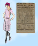 Ladies Home Journal 2975: 1920s Uncut Girls Flapper Dress Sz12 VTG Sewing Pattern