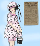 Ladies Home Journal 2983: 1920s Uncut Girls Bloomer Dress Sz4 VTG Sewing Pattern