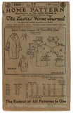 Ladies Home Journal 2986: 1920s Uncut Little Girls Coat Sz 10 VTG Sewing Pattern