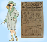 Ladies Home Journal 2986: 1920s Uncut Little Girls Coat Sz 10 VTG Sewing Pattern