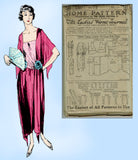 Ladies Home Journal 3307: 1920s Uncut Evening Gown Sz 38B Vintage Sewing Pattern