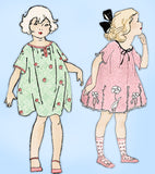 Ladies Home Journal 3591: 1920s Toddler Girls Dress Sz 6 Vintage Sewing Pattern