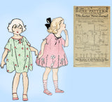 Ladies Home Journal 3591: 1920s Toddler Girls Dress Sz 6 Vintage Sewing Pattern