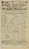 1920s Ladies Home Journal Mens Nightshirt Vintage Sewing Pattern 3694