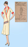 1920s VTG Ladies Home Journal Sewing Pattern 4950 Uncut Misses Flapper Dress 36B