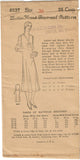 1930s VTG Ladies Home Journal Sewing Pattern 6537 Uncut Misses Street Dress 36 B