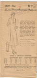 1930s VTG Ladies Home Journal Sewing Pattern 6537 FF Plus Size Street Dress 40 B