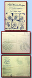 1940s 1950s Wheeler Tea Towels Uncut Veggies Transfers Darling Original 2984 - Vintage4me2