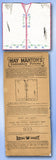 1910s Antique Uncut May Manton Combing Jacket Embroidery Transfer Pattern 933