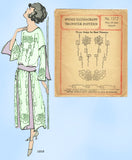 1920s Rare McCall Embroidery Transfer 1212 Uncut Flapper Beading Dress Trims