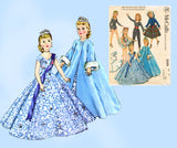 1950s Vintage McCalls Sewing Pattern 2255 18 Inch Revlon Doll Clothes ORIG