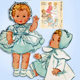 1950s Vintage McCalls Sewing Pattern 2349 Betsy Wetsy 23-25 in Baby Doll Clothes