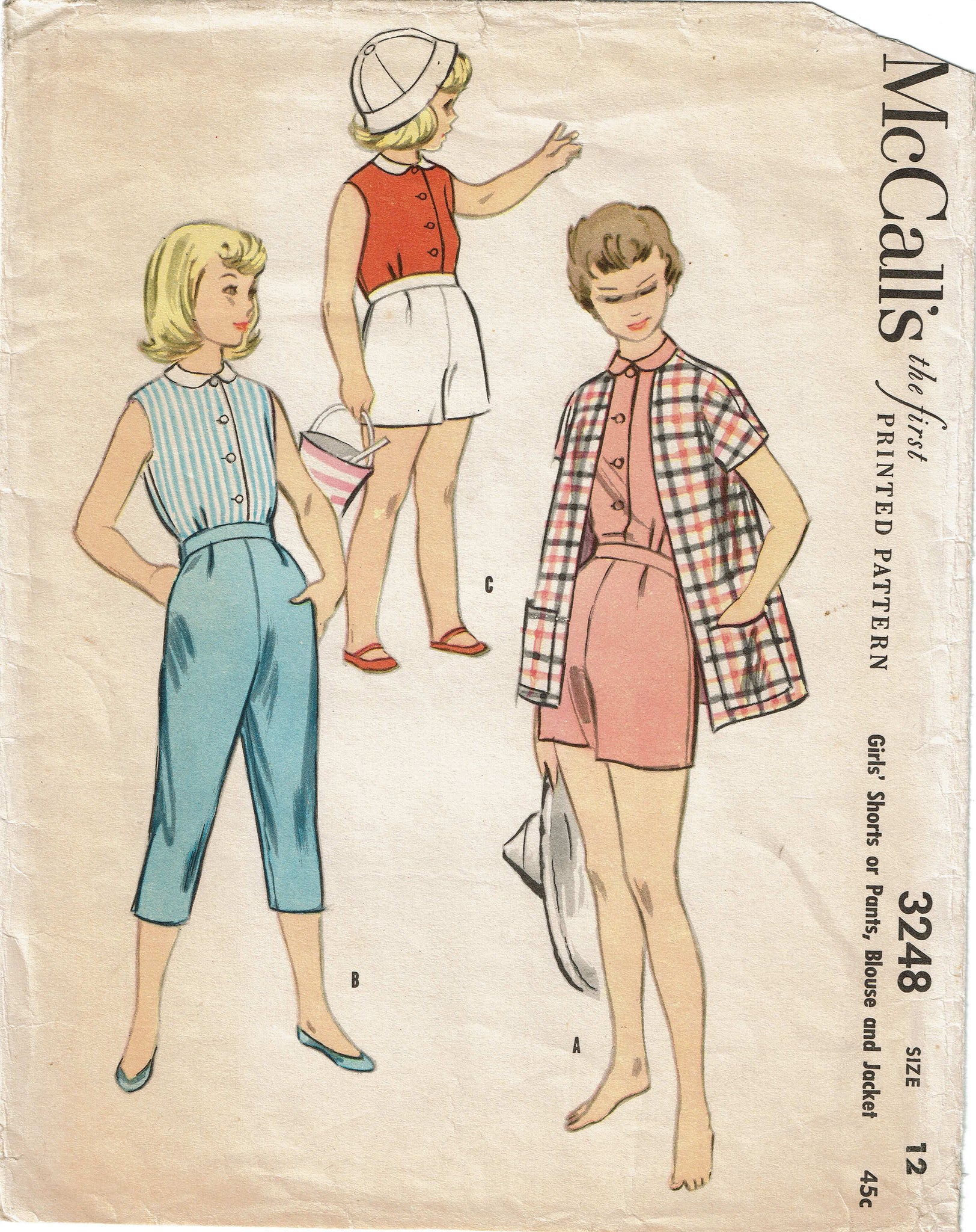 Little Baby Waterbabies Baby Doll Clothes McCalls 7982 Vintage Sewing  Pattern
