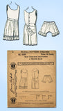 1910s Vintage McCall Sewing Pattern 4420 FF Toddler Girls Underwaist & Drawers 4 - Vintage4me2